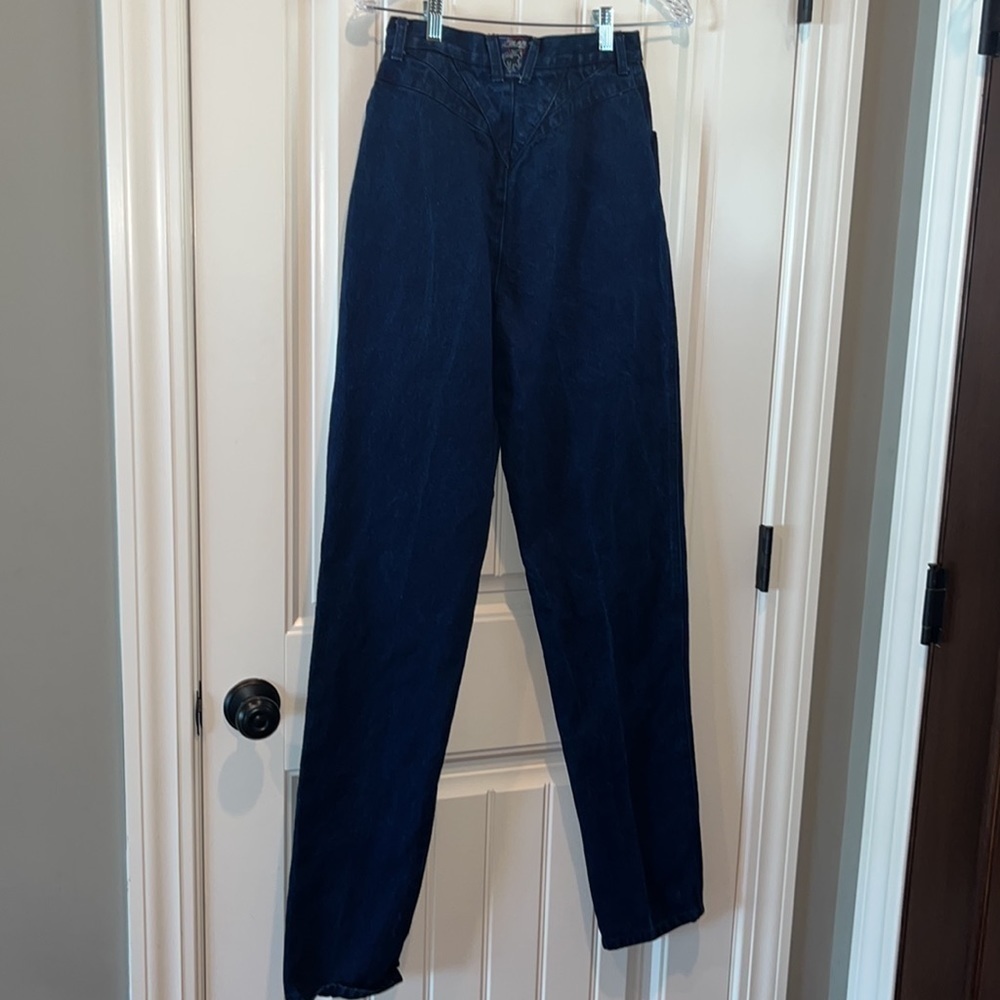 Vintage western cowgirl Blaze high waisted tripleshot jeans size 9/28 - Picture 6 of 13